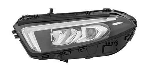 MERCEDES A CLASS W177 2018 - 2023 HEADLIGHT HALOGEN LED DRL PASSENGERS HELLA
