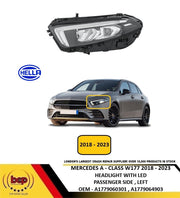 MERCEDES A  CLASS W177 2018 - 2023 HEADLIGHT LED PASSENGER SIDE LEFT NEW