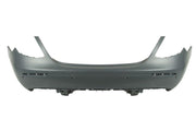 MERCEDES E CLASS 2016 – 2020 REAR BUMPER PRIMED WITH 6 PARKING SENSOR HOLES