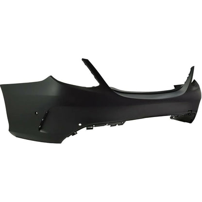 MERCEDES C CLASS W205 2014 - 2018 AMG LINE REAR BUMPER WITH PARKING SENSOR HOLES