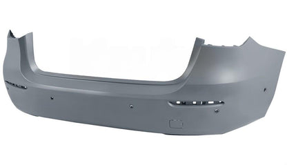 MERCEDES A CLASS W177 2018 - 2023 REAR BUMPER PRIMED WITH 6 PARKING SENSOR HOLES