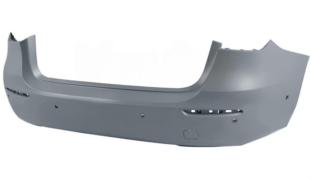 MERCEDES A CLASS W177 2018 - 2023 REAR BUMPER PRIMED WITH 6 PARKING SENSOR HOLES