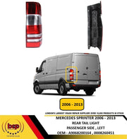 MERCEDES SPRINTER 2006 - 2013 REAR BACK TAIL LIGHT LAMP LEFT PASSENGER SIDE