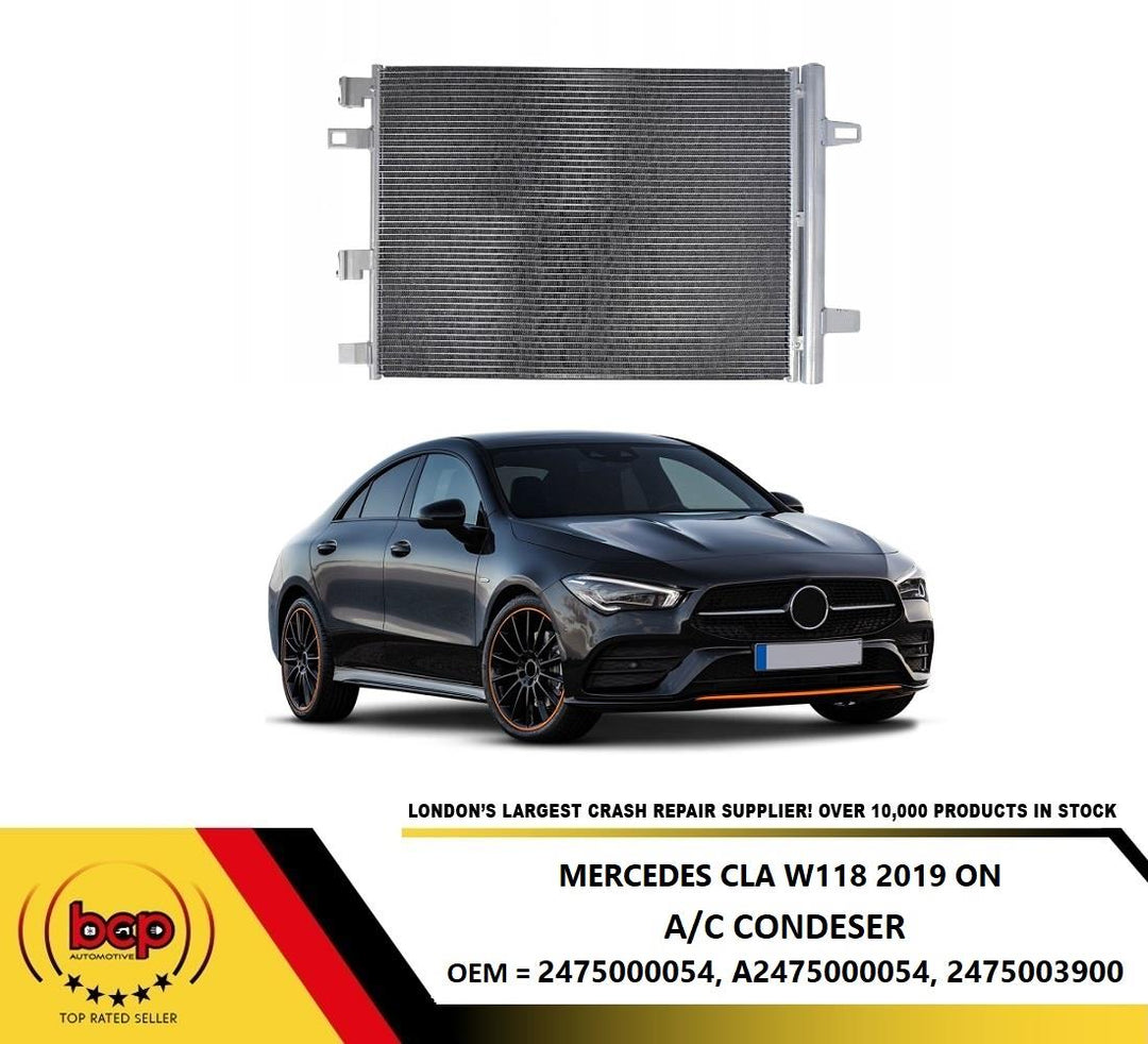 MERCEDES CLA W118 2020 ONWARDS CONDENSER AIR CONDITION RADIATOR OEM SPEC
