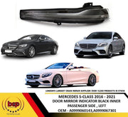MERCEDES S-CLASS 2016 - 2021DOOR WING MIRROR INDICATOR LED BLACK PASSENGER SIDE