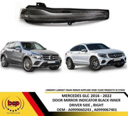 MERCEDES GLC 2016 - 2022 DOOR WING MIRROR INDICATOR LED BLACK DRIVERS RIGHT