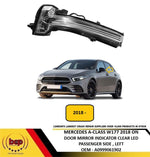 Load image into Gallery viewer, MERCEDES A CLASS W177 2018 ON DOOR MIRROR INDICATOR CLEAR LED PASSENGER LEFT NEW

