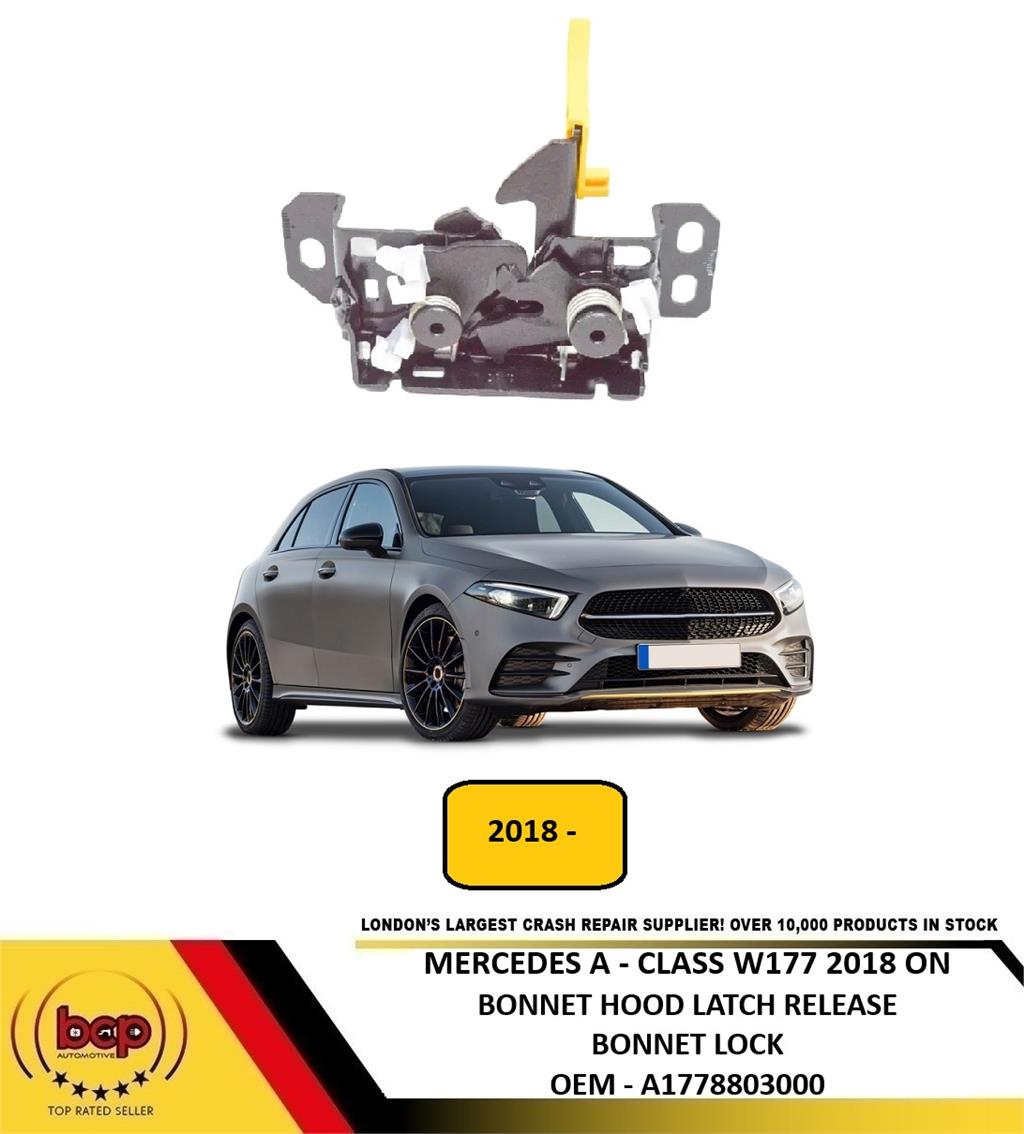 MERCEDES A CLASS W177 2018 ON BONNET HOOD RELEASE LATCH LOCK A1778803000