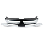 Load image into Gallery viewer, MITSUBISHI OUTLANDER 2015 - 2018 TOP RADIATOR GRILLE WITH CHROME TRIMS NO BADGE