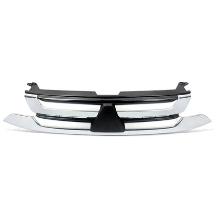 MITSUBISHI OUTLANDER 2016 - 2018 TOP RADIATOR GRILLE WITH CHROME TRIMS NO BADGE
