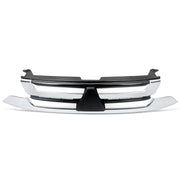 MITSUBISHI OUTLANDER 2015 - 2018 TOP RADIATOR GRILLE WITH CHROME TRIMS NO BADGE