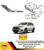 Load image into Gallery viewer, MITSUBISHI OUTLANDER 2015 - 2018 FRONT LOWER GRILLE CHROME MOULDING PASSENGERS