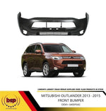 Load image into Gallery viewer, MITSUBISHI OUTLANDER 2013 - 2015 FRONT BUMPER PRIMED WITH FOG HOLES 6400F642