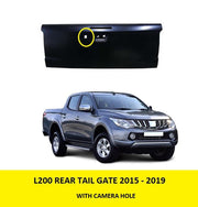 MITSUBISHI L200 2015 - 2019 TAILGATE BOOT WITH CAMERA & BRAKE LIGHT HOLE 6724A188