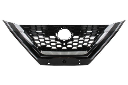 NISSAN QASHQAI 2021–2024 FRONT RADIATOR GRILLE WITH CAMERA HOLE CHROME MOULDING