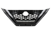 NISSAN QASHQAI 2021–2024 FRONT RADIATOR GRILLE WITH CAMERA HOLE CHROME MOULDING