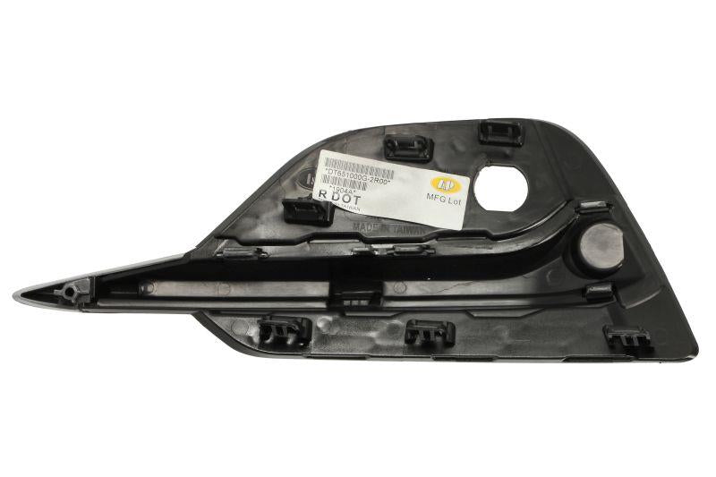 NISSAN QASHQAI 2017–2021 FRONT BUMPER FOG GRILLE WITH PDC HOLE DRIVER SIDE RIGHT