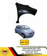 Load image into Gallery viewer, NISSAN MICRA 2003 - 2011 FRONT WING FENDER PRIMED DRIVER SIDE RIGHT NEW