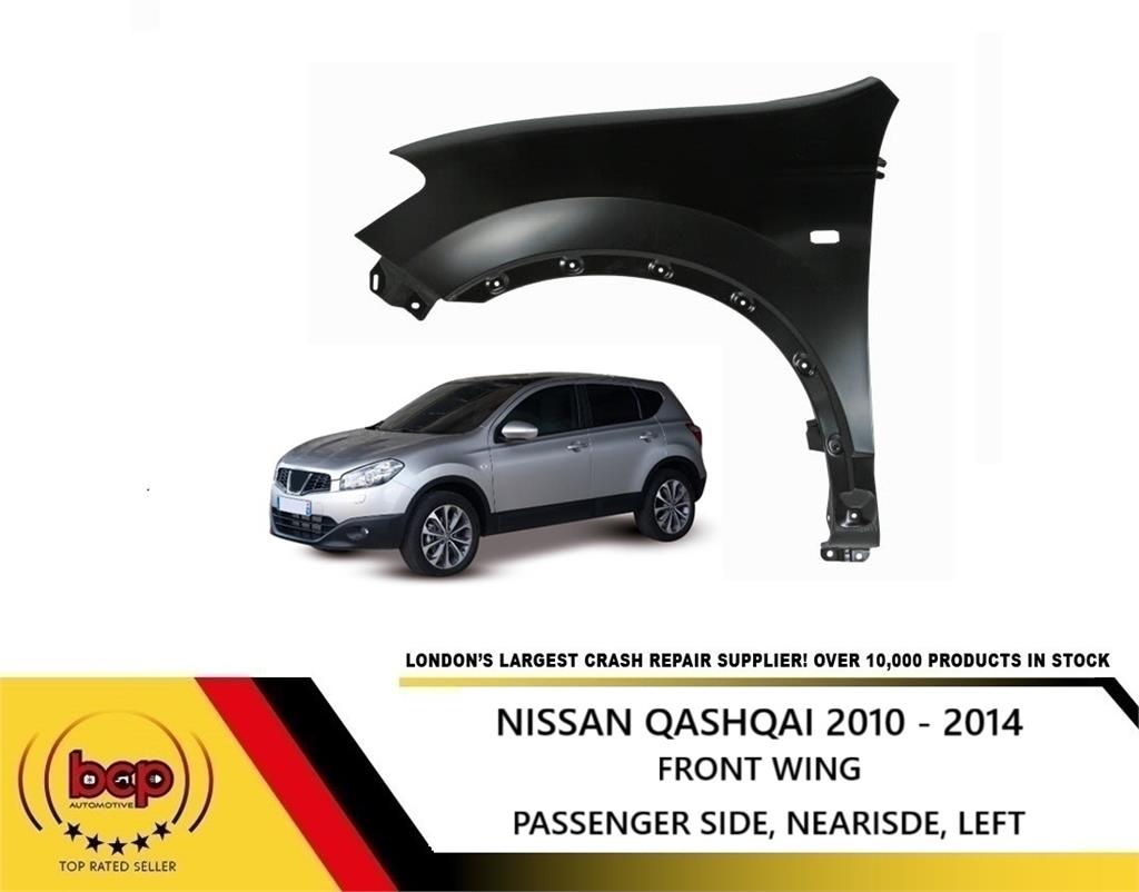 FITS NISSAN QASHQAI FRONT WING 2010 - 2014 LEFT PASSENGERS SIDE FERNDER OEM SPEC