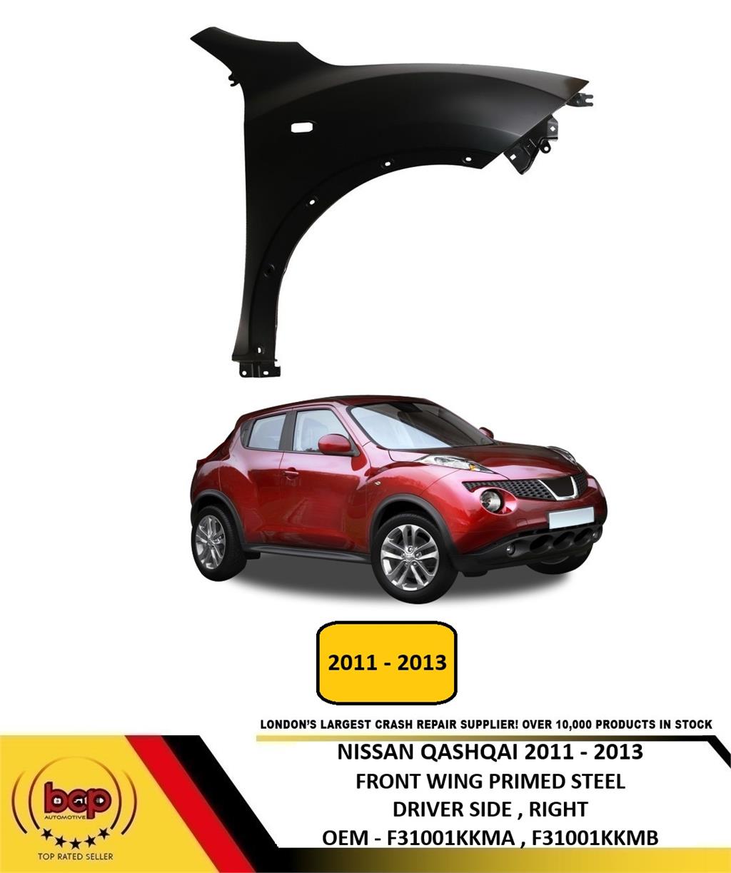 NISSAN JUKE 2010 - 2014 FRONT WING FENDER PRIMED STEEL DRIVER SIDE RIGHT NEW
