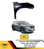 Load image into Gallery viewer, NISSAN XTRAIL 2022 ONWARDS FRONT WING PRIMED STEEL DRIVER SIDE RIGHT
