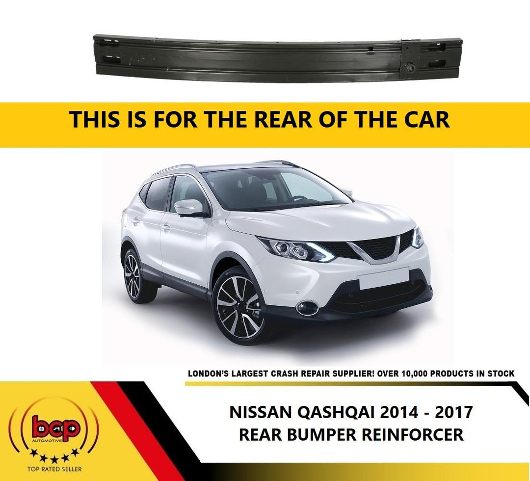 FITS NISSAN QASHQAI 2017 - 2021 REAR BUMPER REINFORCEMENT CRASH IMPACT BAR CARRIER
