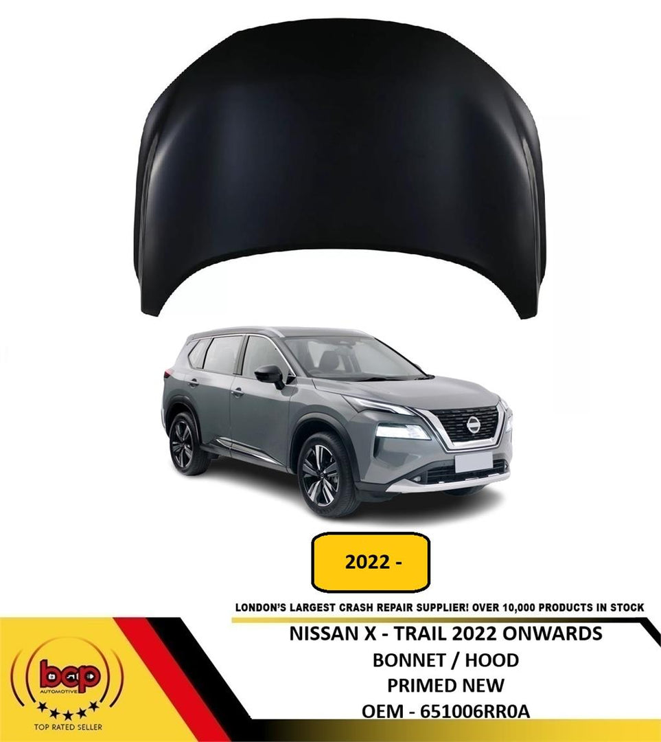 NISSAN X TRAIL 2022 ONWARDS FRONT BONNET HOOD PRIMED STEEL 651006RR0A