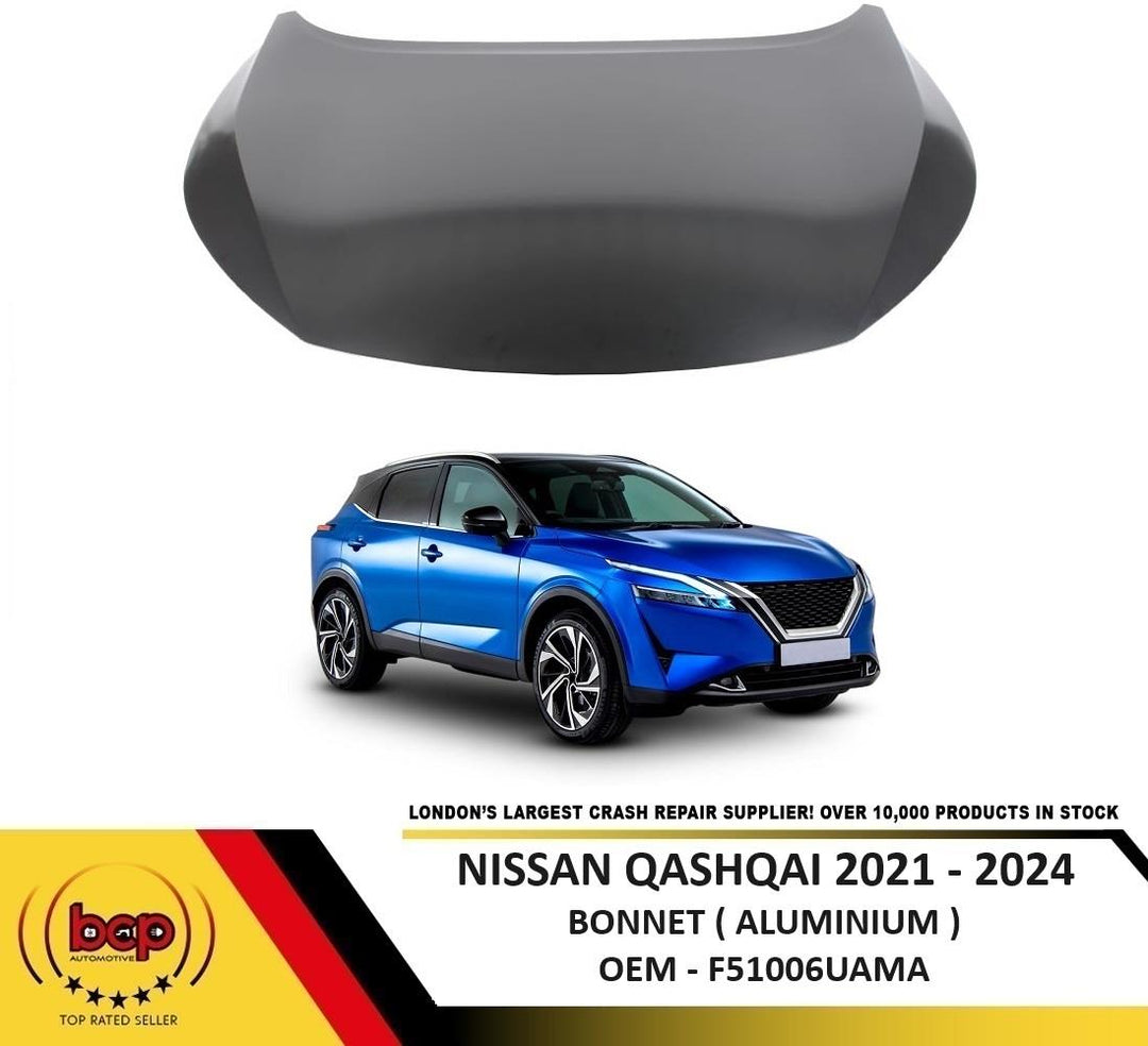 NISSAN QASHQAI 2021 – 2024  BONNET HOOD ALUMINIUM F51006UAMA DELIVERED