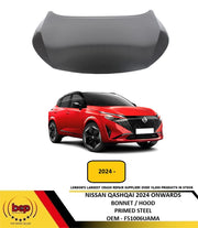 NISSAN QASHQAI 2021 – 2024  BONNET HOOD STEEL DELIVERED TO YOUR DOOR F51006UAMA