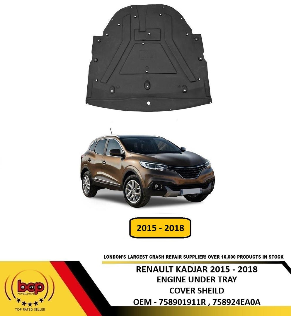 RENAULT KADJAR 2015 – 2018 ENGINE UNDER TRAY COVER GUARD SHIELD NEW
