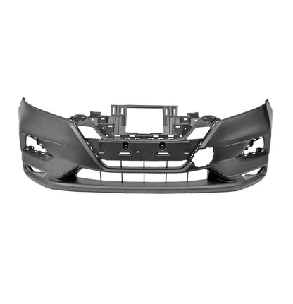 NISSAN QASHQAI 2017 - 2021 FRONT BUMPER PRIMED WITH 2 PDC NO WASHER HOLES NEW