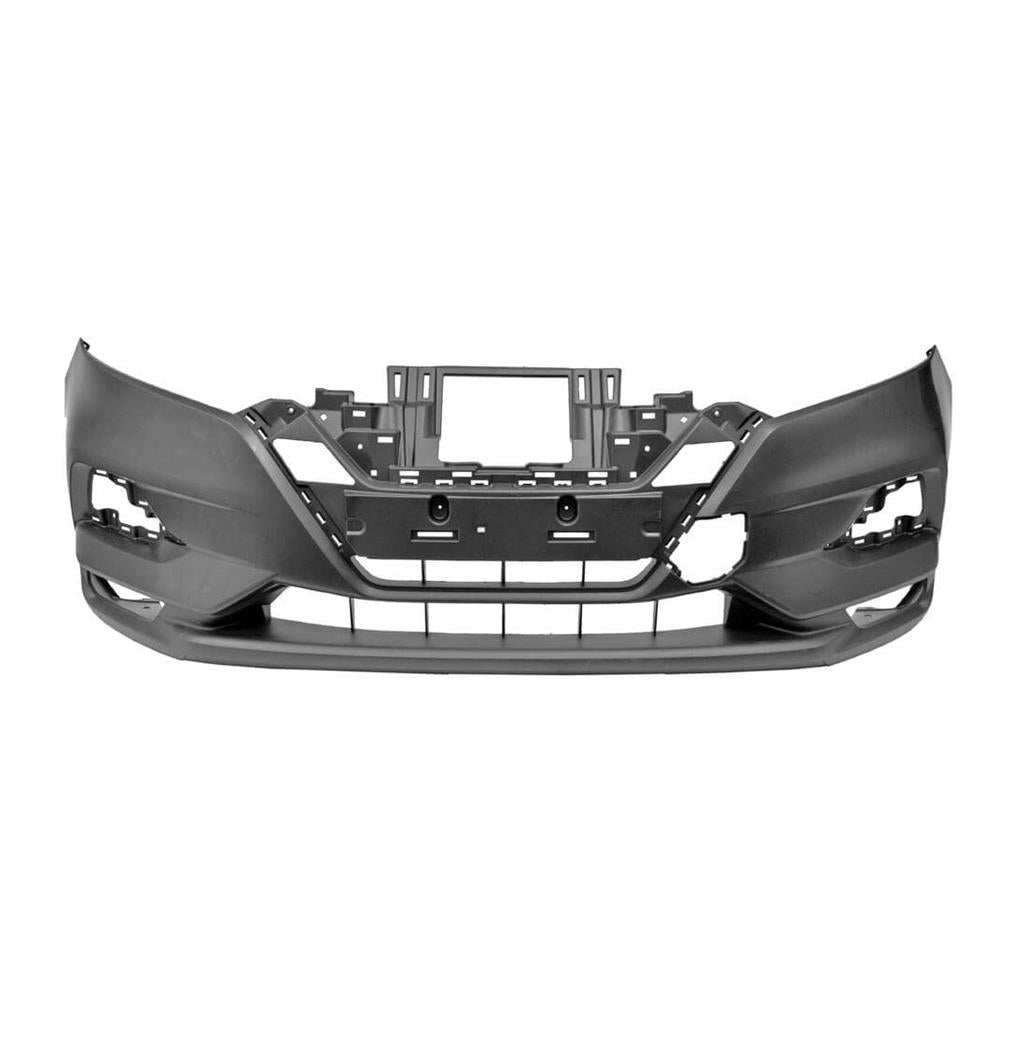 FITS NISSAN QASHQAI 2017 - 2021 FRONT BUMPER PRIMED NO PDC OR WASHER HOLES NEW