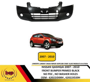 FITS NISSAN QASHQAI 2007- 2010 FRONT BUMPER PRIMED READY TO PAINT OEM QUALITY