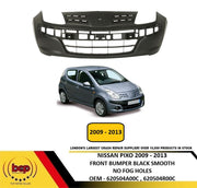 NISSAN PIXO 2009 - 2013 FRONT BUMPER PRIMED NO FOG HOLES INSURANCE APPROVED