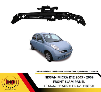 NISSAN MICRA 2003 - 2009 K12 FRONT PANEL BONNET SLAM PANEL LOCK HOLDER