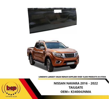 NISSAN NAVARA 2016 – 2022 TAILGATE TAIL GATE  BOOT LID CENTRAL  K34004JNMA