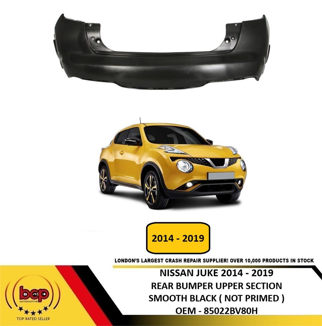 NISSAN JUKE 2014 - 2019 REAR BUMPER UPPER SECTION TO BE PAINTED 85022BV80H