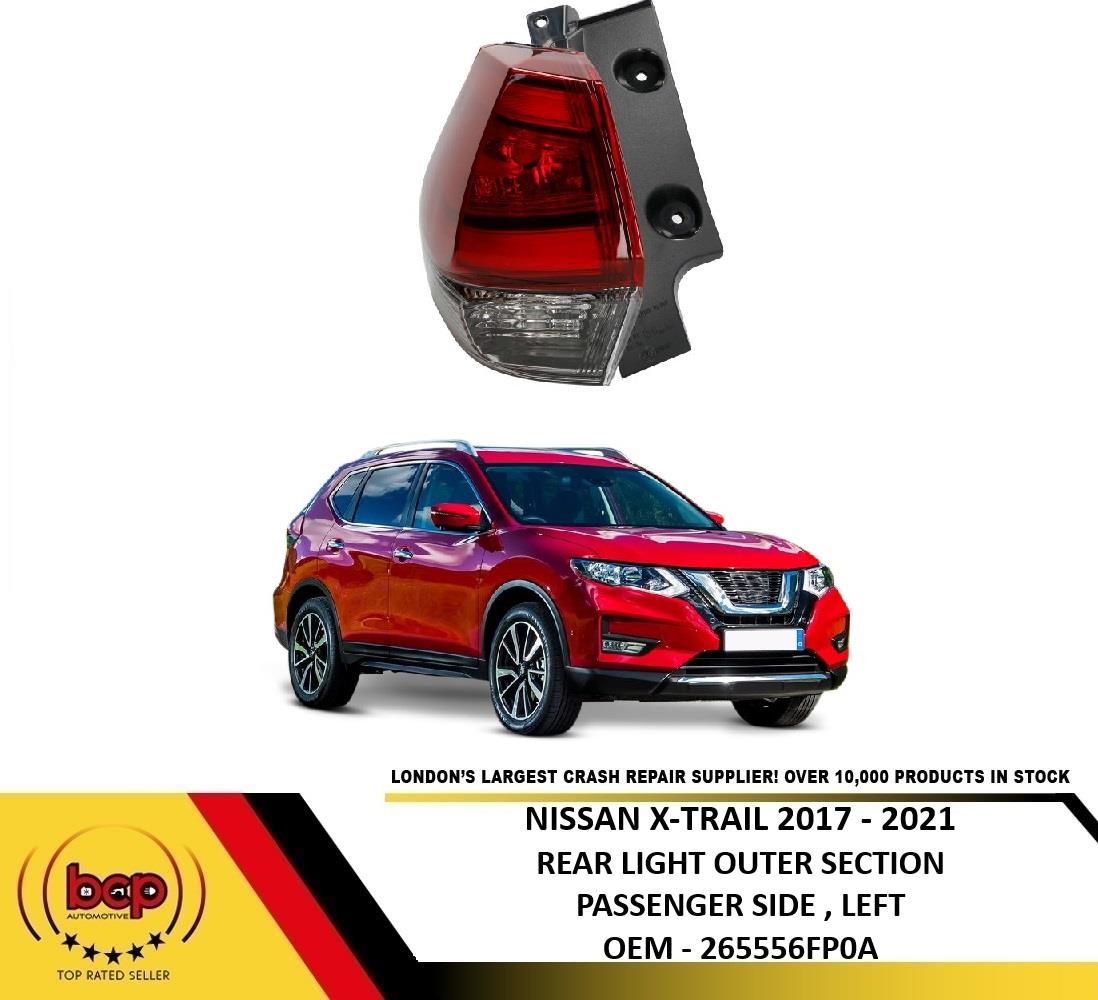 NISSAN X-TRAIL 2017 - 2021 REAR LIGHT OUTER PASSENGER SIDE LEFT LED TAIL LAMP