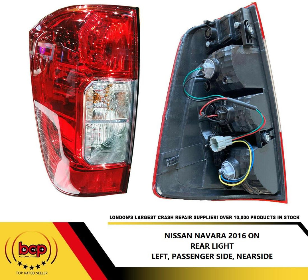FOR NISSAN NAVARA 2016 - 2021 REAR LIGHT LAMP LEFT PASSENGER SIDE 265554KJ0A
