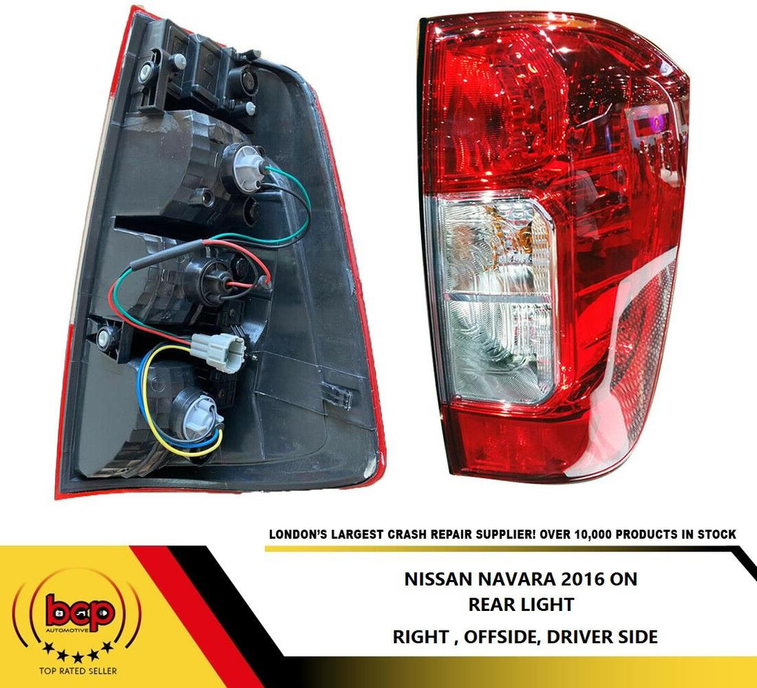 FOR NISSAN NAVARA 2016 - 2021 REAR LIGHT LAMP RIGHT DRIVER SIDE 265504KJ0B