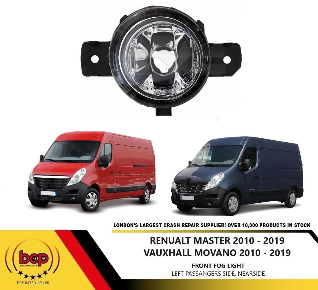 VAUXHALL MOVANO 2010 - 2019 FRONT FOG LIGHT PASSENGER SIDE LEFT FOGLAMP