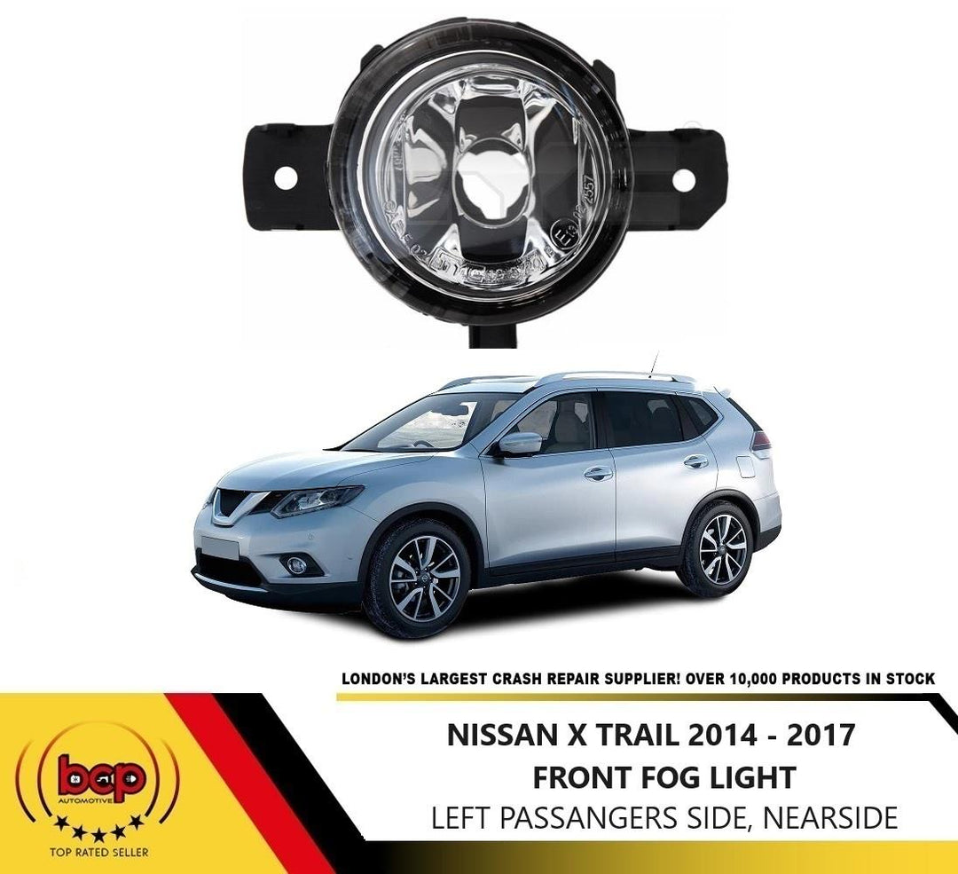 NISSAN XTRAIL 2014 - 2017 FRONT FOG LIGHT PASSENGER SIDE LEFT FOGLAMP