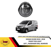 NISSAN NV200 2010 - 2018 FRONT FOG LIGHT LAMP LEFT PASSENGERS SIDE NEAR SIDE