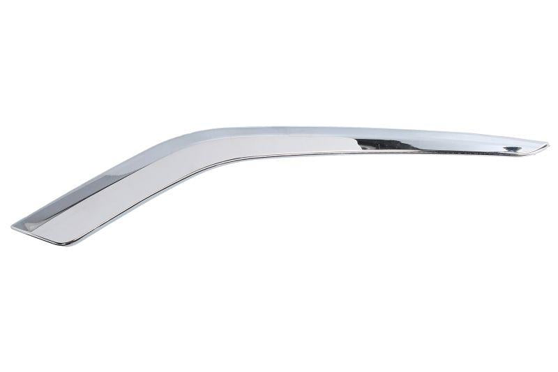 PEUGEOT 208 2015 - 2019 FRONT BUMPER LOWER CHROME TRIM PASSENGER LEFT 1613502680