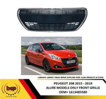 Load image into Gallery viewer, PEUGEOT 208 2015 - 2018 FRONT BUMPER CENTRE GRILLE &amp; CHROME FRAME ALLURE MODEL
