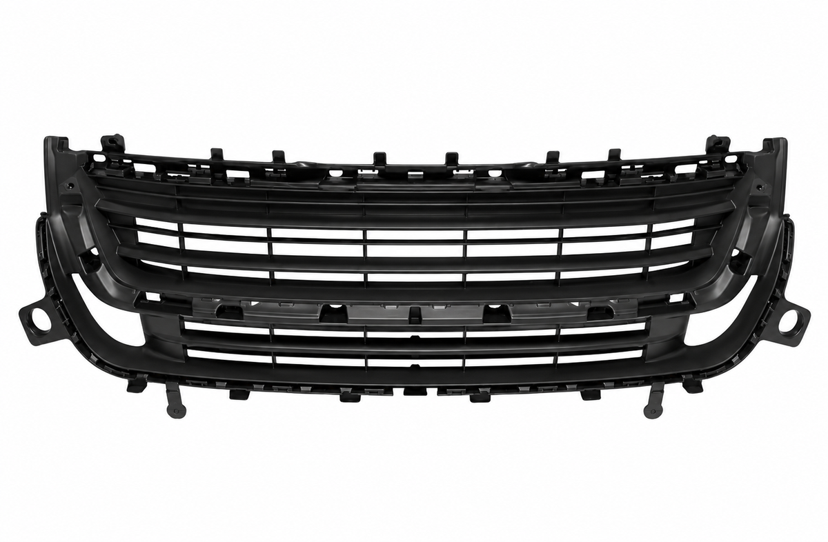 PEUGEOT PARTNER 2015 - 2018 GRILLE MAIN TOP GRILLE BLACK NO CHROME 1613573580