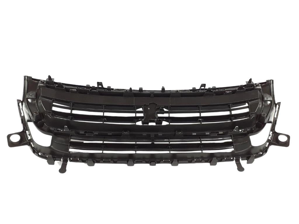 PEUGEOT PARTNER 2015 - 2018 GRILLE MAIN TOP GRILLE BLACK WITH CHROME 1613573580