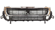 PEUGEOT PARTNER 2015 - 2018 GRILLE MAIN TOP GRILLE BLACK WITH CHROME 1613573580