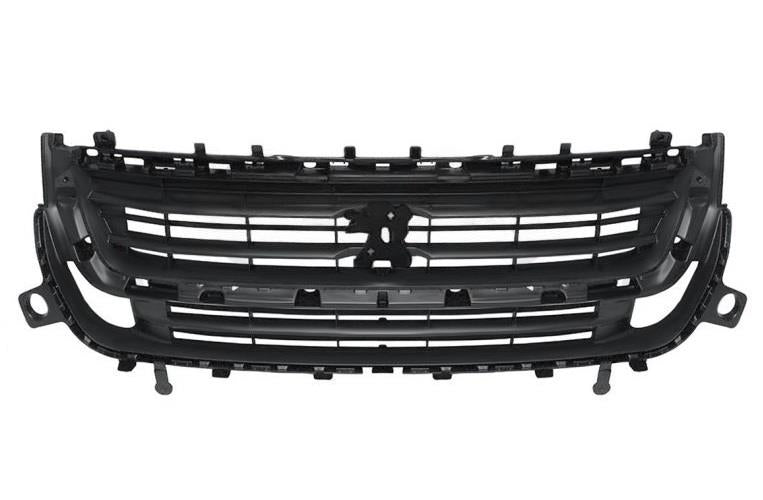 PEUGEOT PARTNER TEPEE VAN 2015 - 2018 GRILLE MAIN TOP GRILLE BLACK NO CHROME NEW