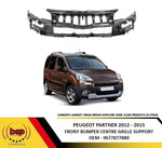 Load image into Gallery viewer, PEUGEOT PARTNER 2012–2015 FRONT BUMPER SUPPORT CENTRE BRACKET INNER GRILL HOLDER
